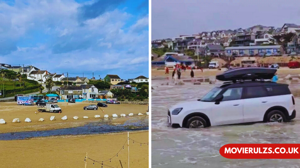 polzeath beach parking chaos