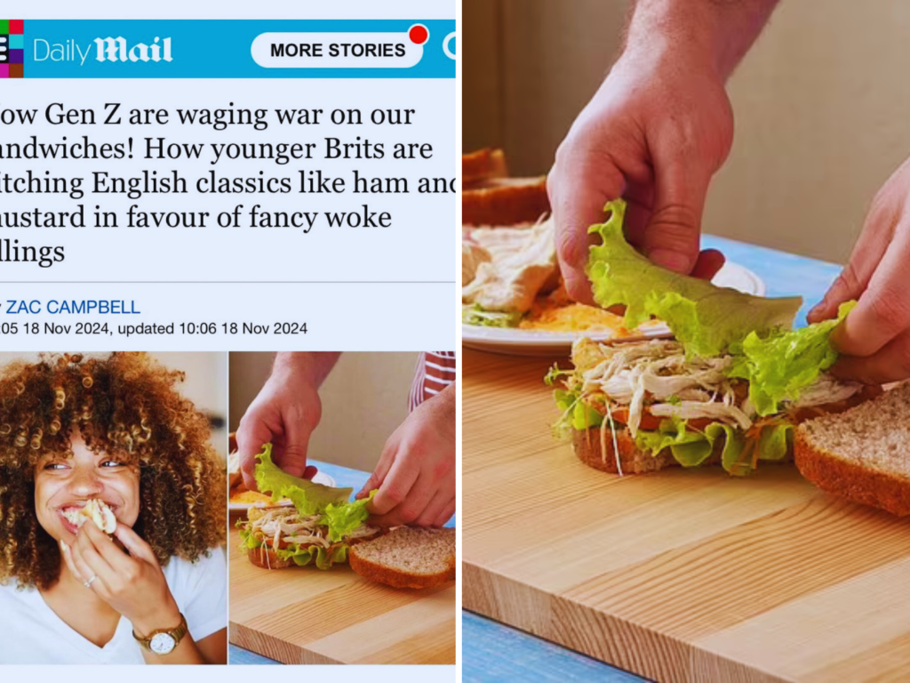 Gen Z Waging War Sandwiches