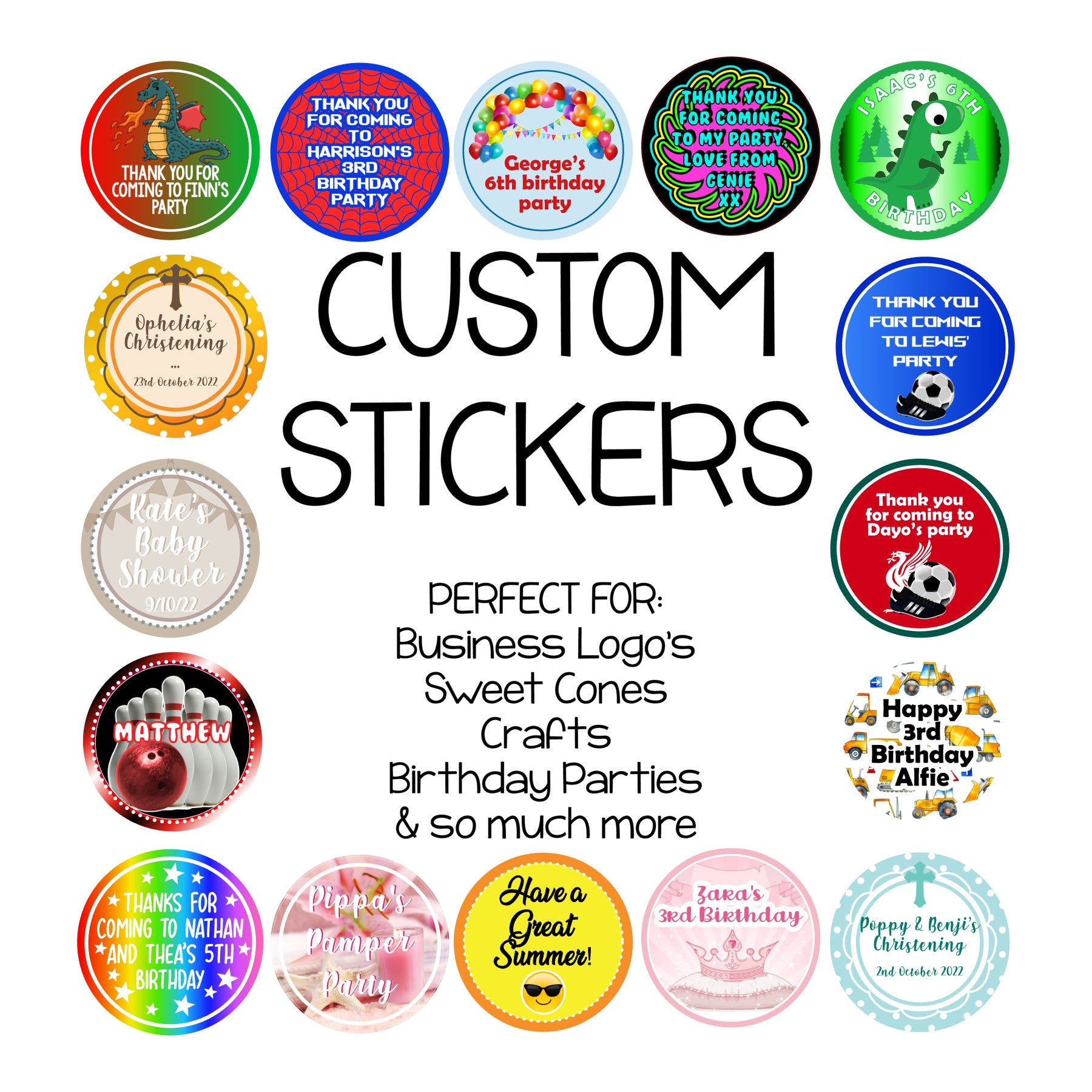 Custom Stickers Online – Design, Print & Order Easily
