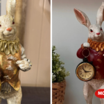 rabbit with clock