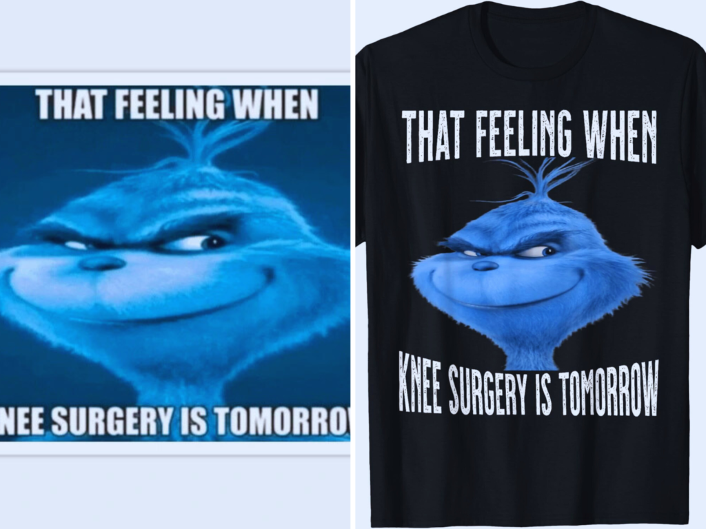 that feeling when knee surgery is tomorrow